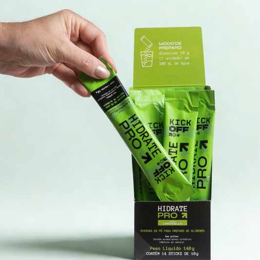 Kick_OFF Hidrate PRO - Sabor Limoncello - Repositor de Eletrólitos em Pó